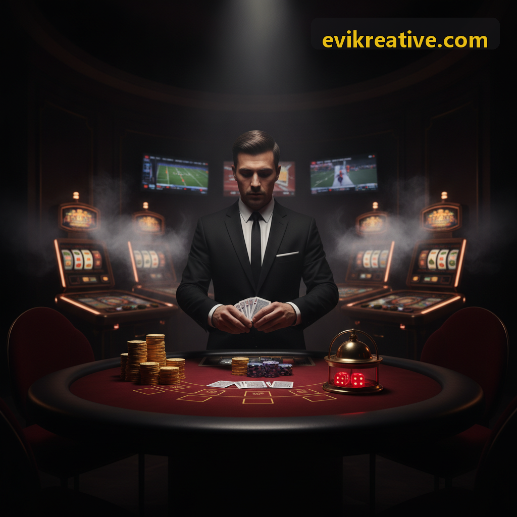 Cửu Long Casino - bàn dealer người thật chia bài 4K